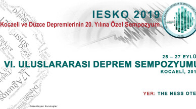 6. Uluslararası Deprem Sempozyumu Kocaeli’de yapılacak