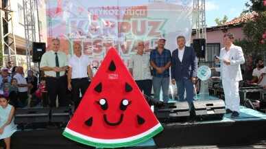 Karpuz Festivali Bozhane’ye bereket getirdi