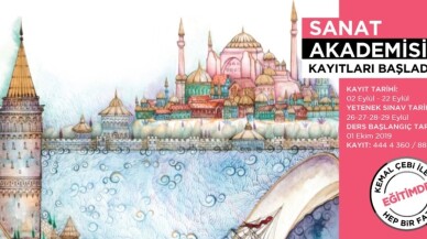 Küçükçekmece sanat akademisi kayıtları başladı