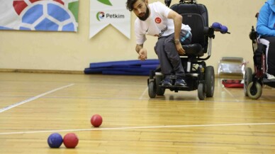 Milli sporcular Çekya’daki Boccia Turnuvası’na hazırlanıyor