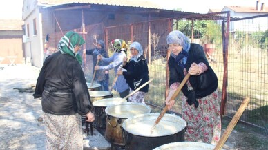 Mustafakemalpaşa’da kazanlar kardeşlik için kaynadı