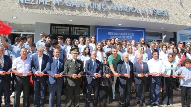 Nezihe Hasan Kılıç Anadolu Lisesi açıldı