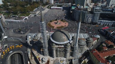 (Özel) Taksim Camii’nin içi ilk kez görüntülendi