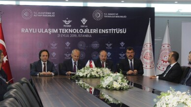 Raylı Ulaşım Teknolojileri Enstitüsü’nün kurulmasına ilişkin imzalar atıldı