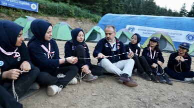 Tatilin keyfini Büyükşehir’le çıkardılar