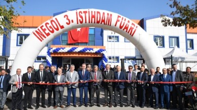 3. İnegöl İstihdam Fuarı başladı