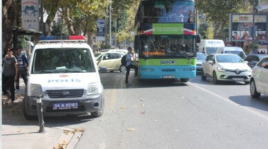 Bağdat Caddesi’nde yaya geçidi nöbeti