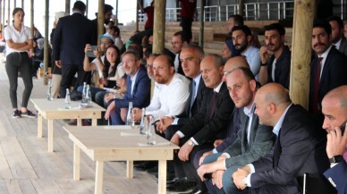 Bakan Turhan ve Ersoy, Etnospor Kültür Festivali’ni ziyaret etti