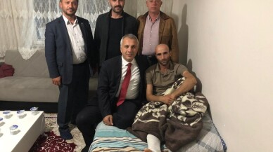 Başkan Babaoğlu’ndan Barış Pınarı gazisine geçmiş olsun ziyareti