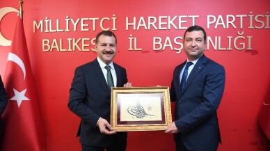 Başkan Yılmaz’dan Yüksel’e hayırlı olsun ziyareti