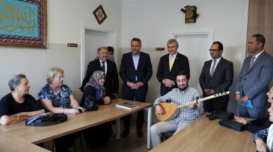 Başkan Yüce, “Toplumumuzun hafızası yaşlılarımızın her zaman yanında olacağız”