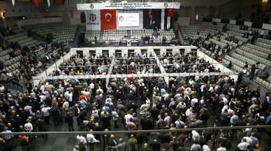 Beşiktaş’ta başkanlık seçimine yoğun katılım