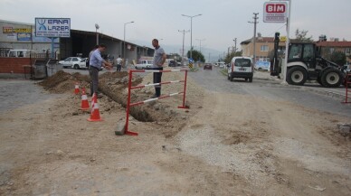 Burhaniye’de altyapı seferberliği