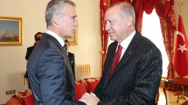 Cumhurbaşkanı Erdoğan, NATO Genel Sekreteri Stoltenberg’i kabul etti