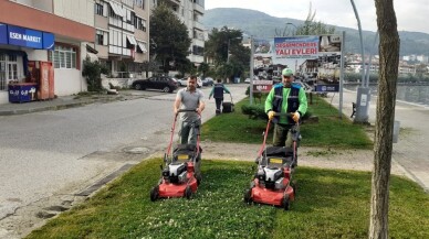 Değirmendere sahil parkı her gün bakımdan geçiyor