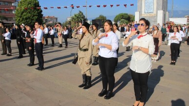 Edremit’te Cumhuriyet coşkusu