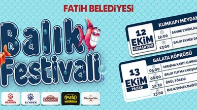 Fatih Belediyesi Balık Festivali başlıyor