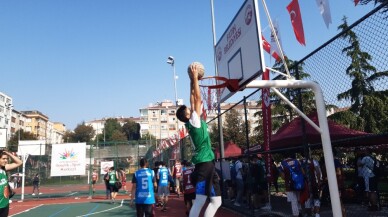 Fatih’te 3x3 Sokak Basketbolu Turnuvası başladı