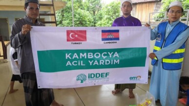 İDDEF’ten ’Kamboçya’ya acil yardım’ kampanyası