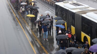 İstanbul güne yağmurla başladı