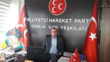 MHP Gemlik İlçe Başkanı Özcanbaz: "Biz olayın örgüt bağlantısının araştırılmasını istiyoruz"