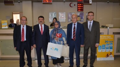 PTT’den 179. müşteriye kuruluş yıl dönümü hediyesi