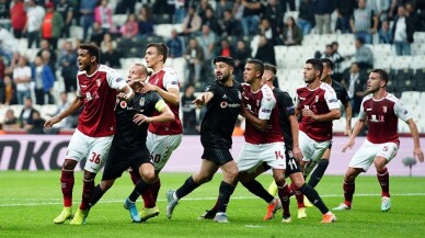 UEFA Avrupa Ligi: Beşiktaş: 0 - Braga: 1 (İlk yarı)