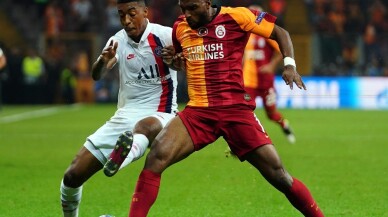 UEFA Şampiyonlar Ligi: Galatasaray: 0  - Paris Saint-Germain: 0 (İlk yarı)