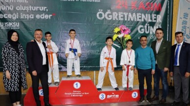 Başkan Işıksu, Karate İl Turnuvasını takip etti