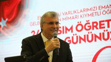 Başkan Yüce: “Öğretmenlik annelik babalık kadar kıymetli bir meslektir”