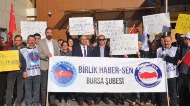 Bursa’da postacıların isyanı