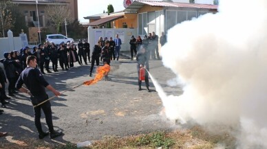 Cezaevi İnfaz Koruma Memurlarına ’Afet Bilinci ve Yangınlara Müdahale’ eğitimi verildi