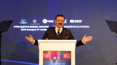 Hisarcıklıoğlu: "Kırgızistan ile çok daha büyük ticaret hacmine ulaşmamızın mümkün"