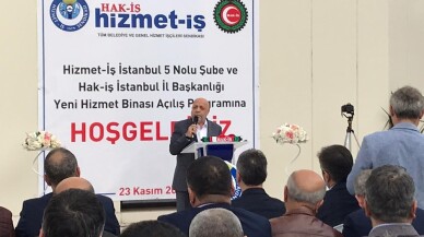 Hizmet-İş İstanbul 5 Numaralı Şubesi hizmete açıldı