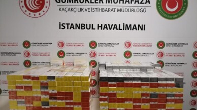 İstanbul Havalimanı’nda elektronik sigara operasyonu