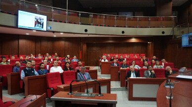 İzmit Belediyesi’nde personele afet eğitimi verildi