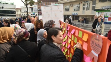 Kapıcıoğlu: "Her türlü şiddete karşı turuncu çizgimizi çekiyoruz"