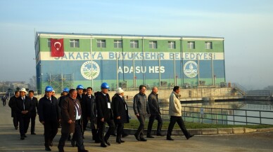 Kırgızistan’dan gelen heyet SASKİ’nin projelerini inceledi