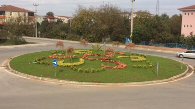 Kocaeli’nin kavşakları modern görünüme kavuşuyor