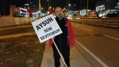 (Özel) Eşiyle barışabilmek için İstanbul’dan Ankara’ya yürüyor