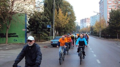 Pedallar, kadına şiddete karşı çevrildi