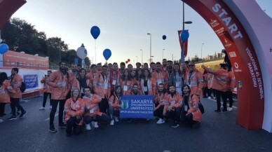 SUBÜ öğrencileri İstanbul Maratonuna katıldı