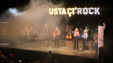 Usta Çı’rock konseri büyüledi