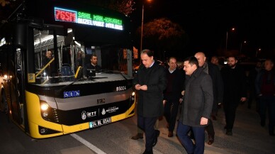 76 SM Sahil, Kavaklı, Güzelyurt metrobüs hattı hizmete açıldı