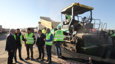 Başkan Büyükgöz çalışmaları yerinde inceledi