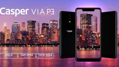 Casper VIA Akıllı telefon serisinin yeni üyesi görücüye çıktı