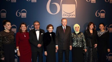 Cumhurbaşkanı Erdoğan, Doğan Grubu’nun 60. yıl kutlamalarına katıldı