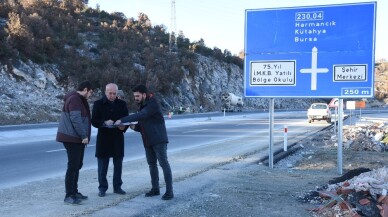 Dursunbey çevre yolu güzel bir görüntüye kavuşacak