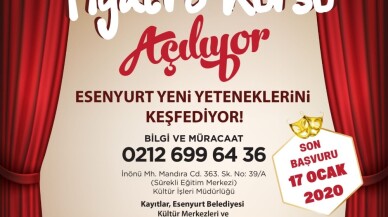 Esenyurt yeni yeteneklerini arıyor