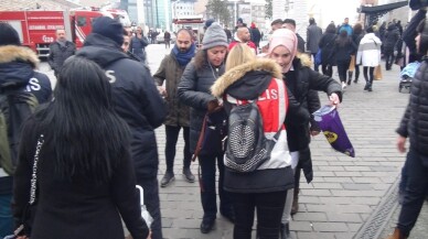 İstiklal Caddesi’nde insan seli